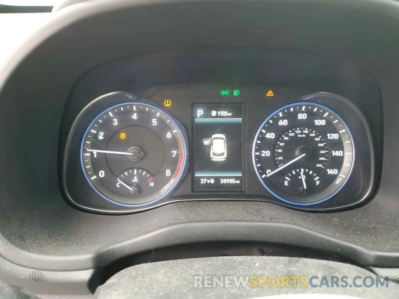 9 Photograph of a damaged car KM8K3CA51MU692033 HYUNDAI KONA 2021