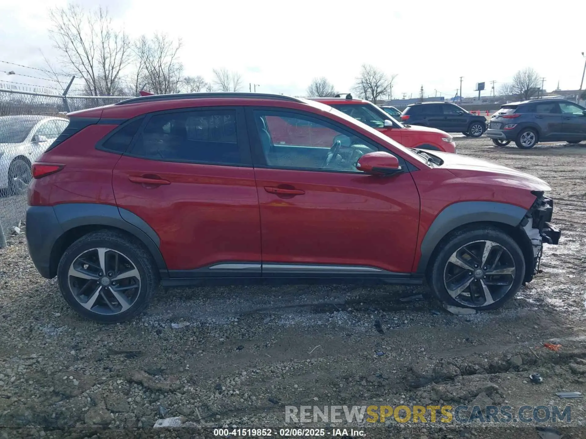 12 Photograph of a damaged car KM8K3CA51MU744986 HYUNDAI KONA 2021