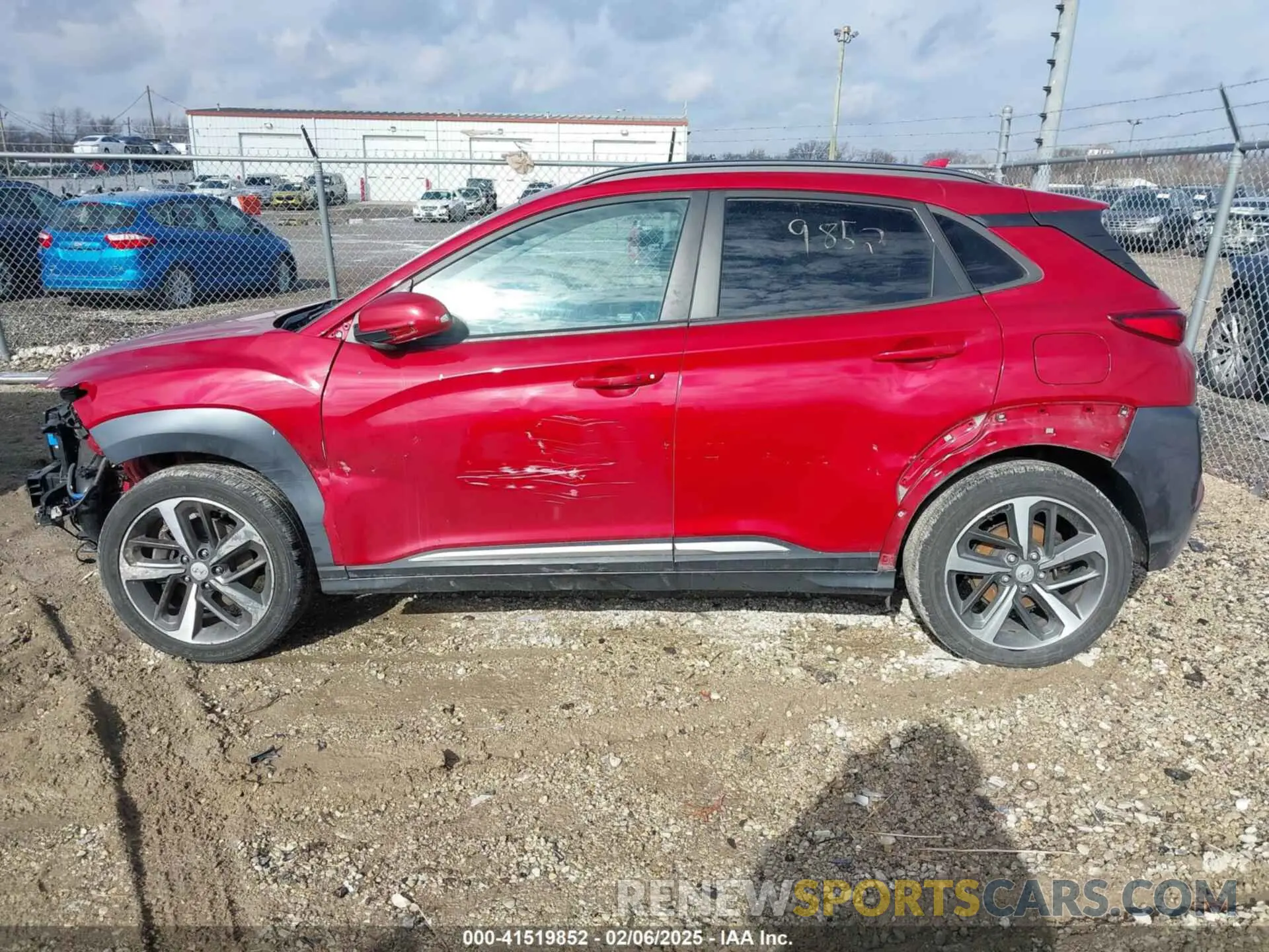 13 Photograph of a damaged car KM8K3CA51MU744986 HYUNDAI KONA 2021