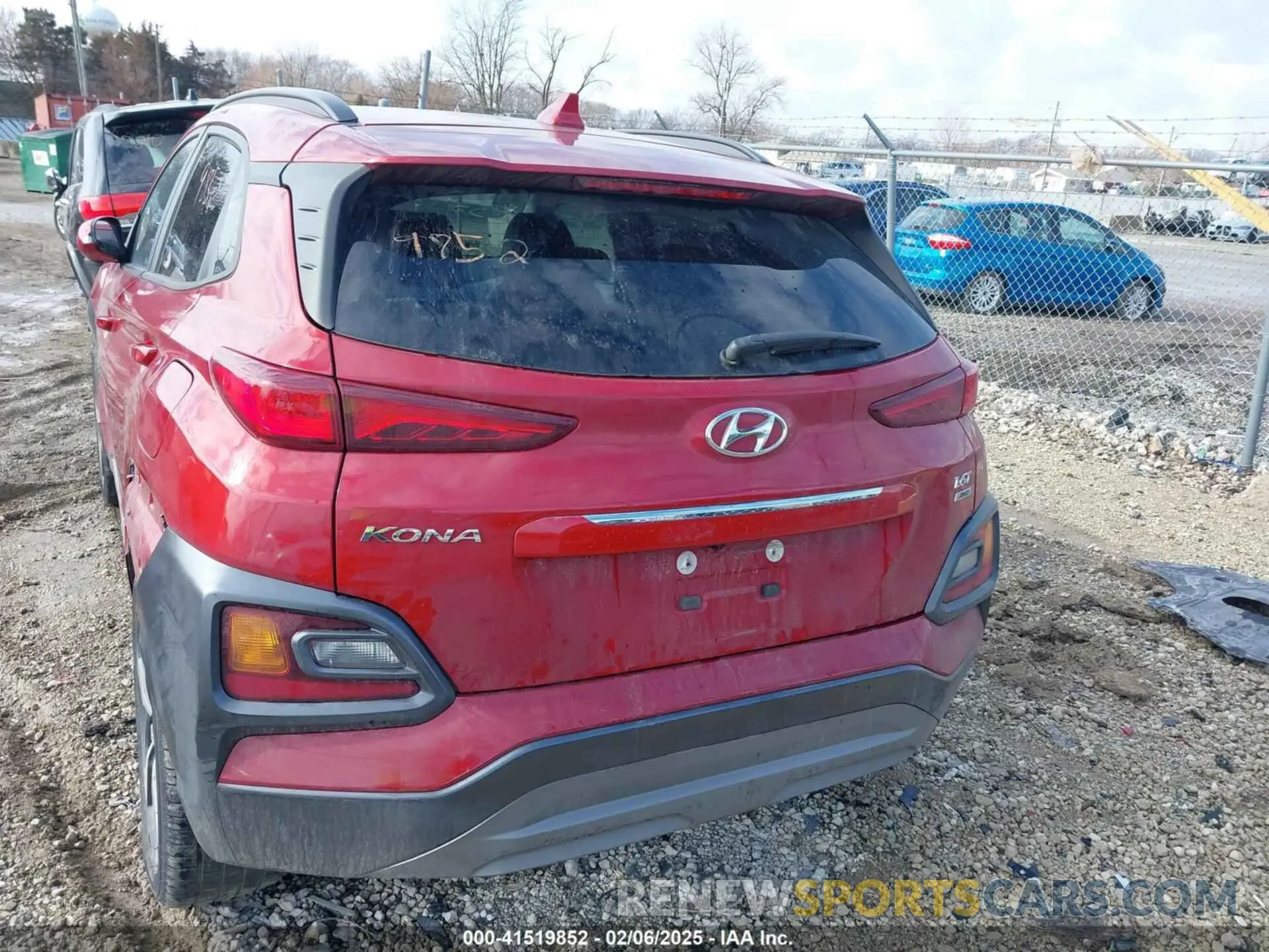 15 Photograph of a damaged car KM8K3CA51MU744986 HYUNDAI KONA 2021