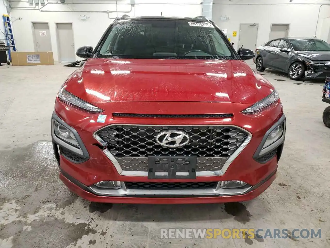5 Photograph of a damaged car KM8K3CA53MU637292 HYUNDAI KONA 2021