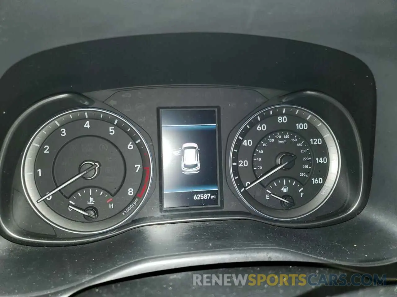 9 Photograph of a damaged car KM8K3CA54MU599751 HYUNDAI KONA 2021
