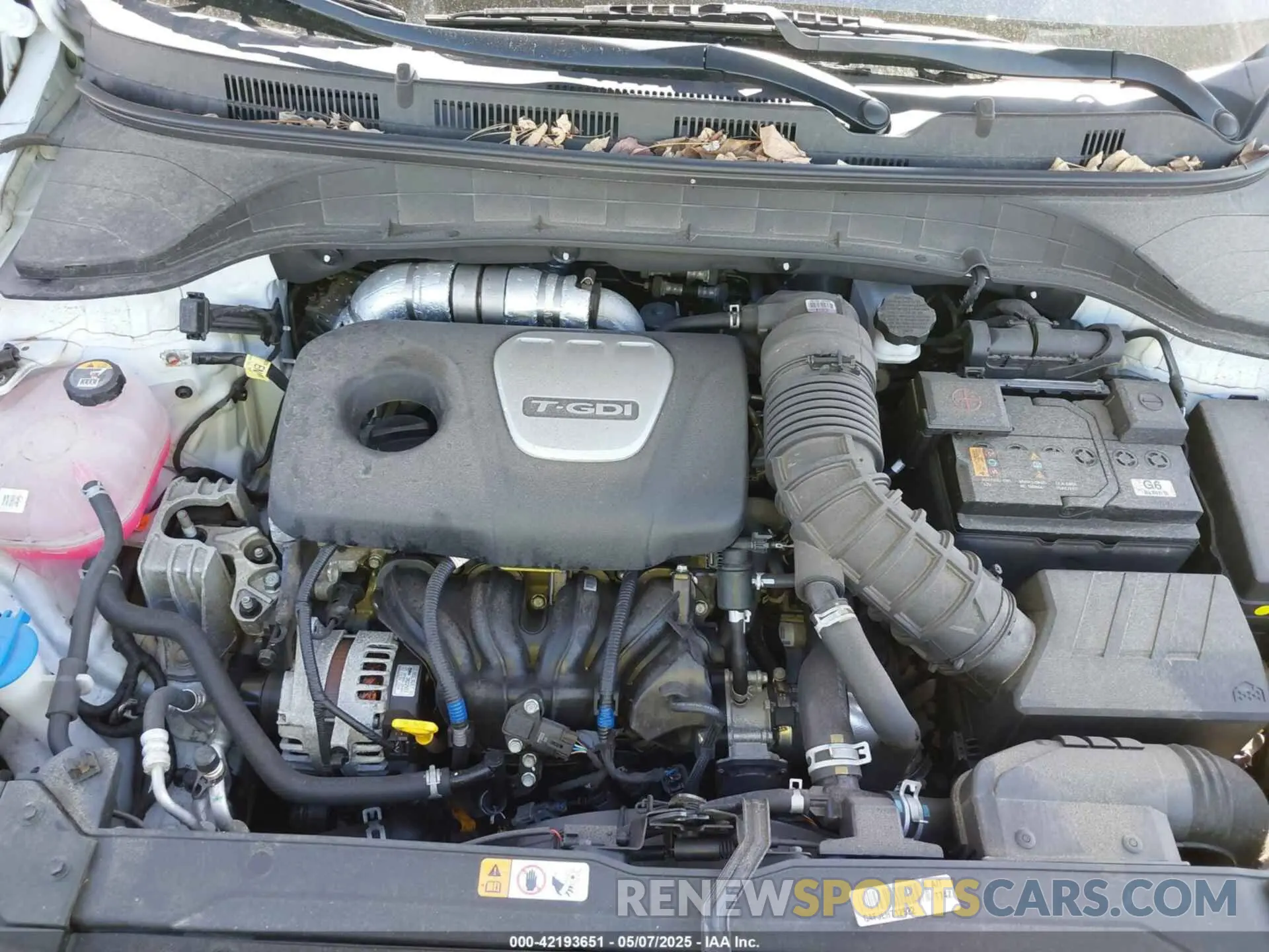 10 Photograph of a damaged car KM8K3CA54MU670544 HYUNDAI KONA 2021