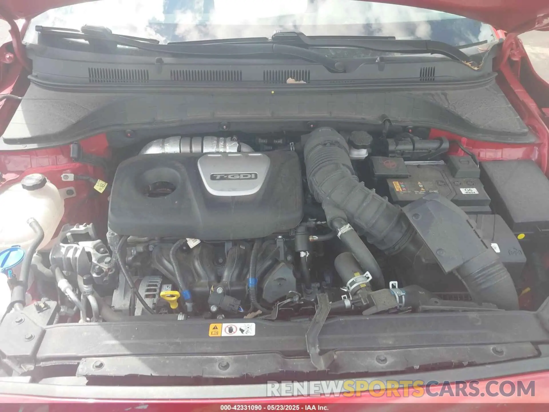 10 Photograph of a damaged car KM8K3CA54MU744061 HYUNDAI KONA 2021