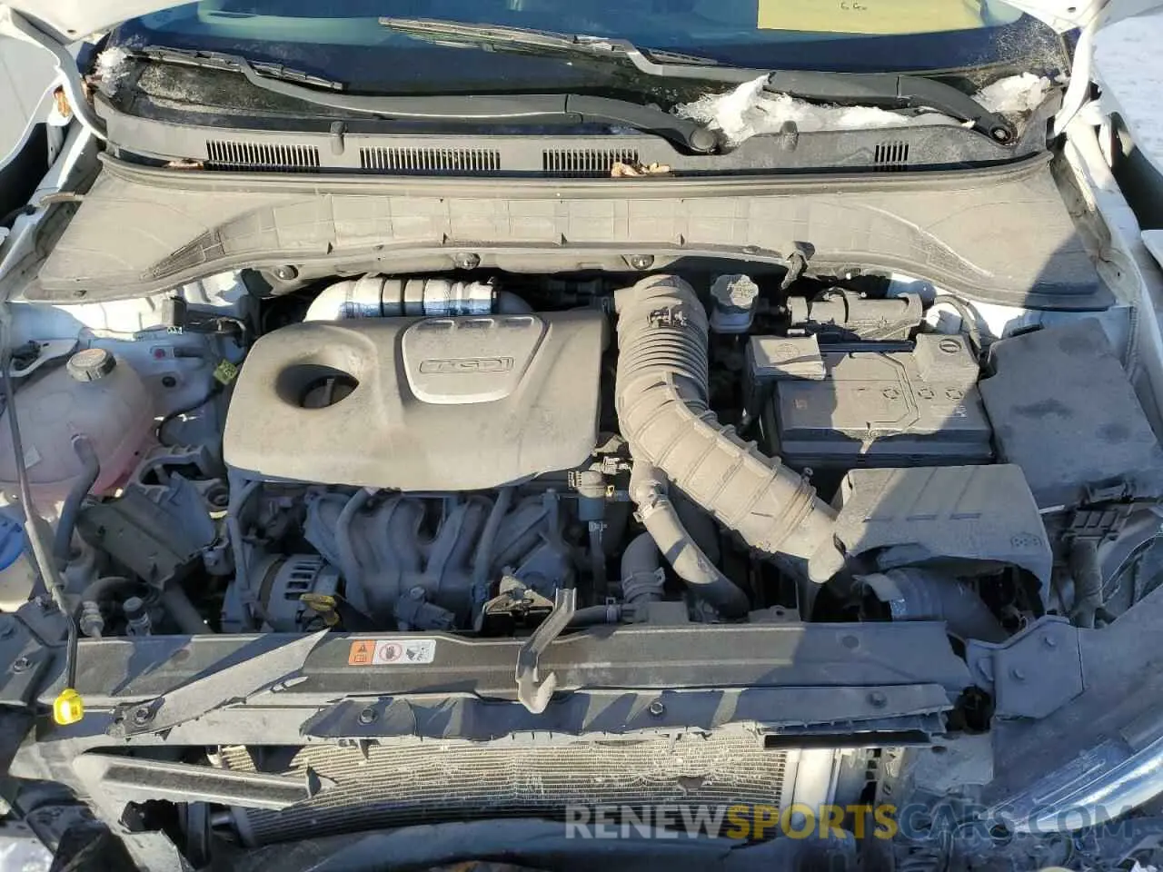 11 Photograph of a damaged car KM8K3CA55MU666423 HYUNDAI KONA 2021
