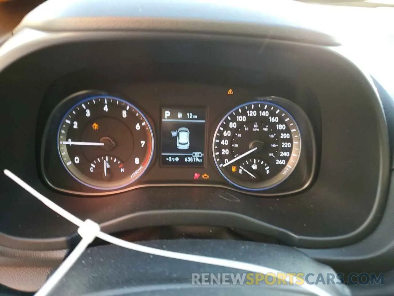 9 Photograph of a damaged car KM8K3CA55MU666423 HYUNDAI KONA 2021