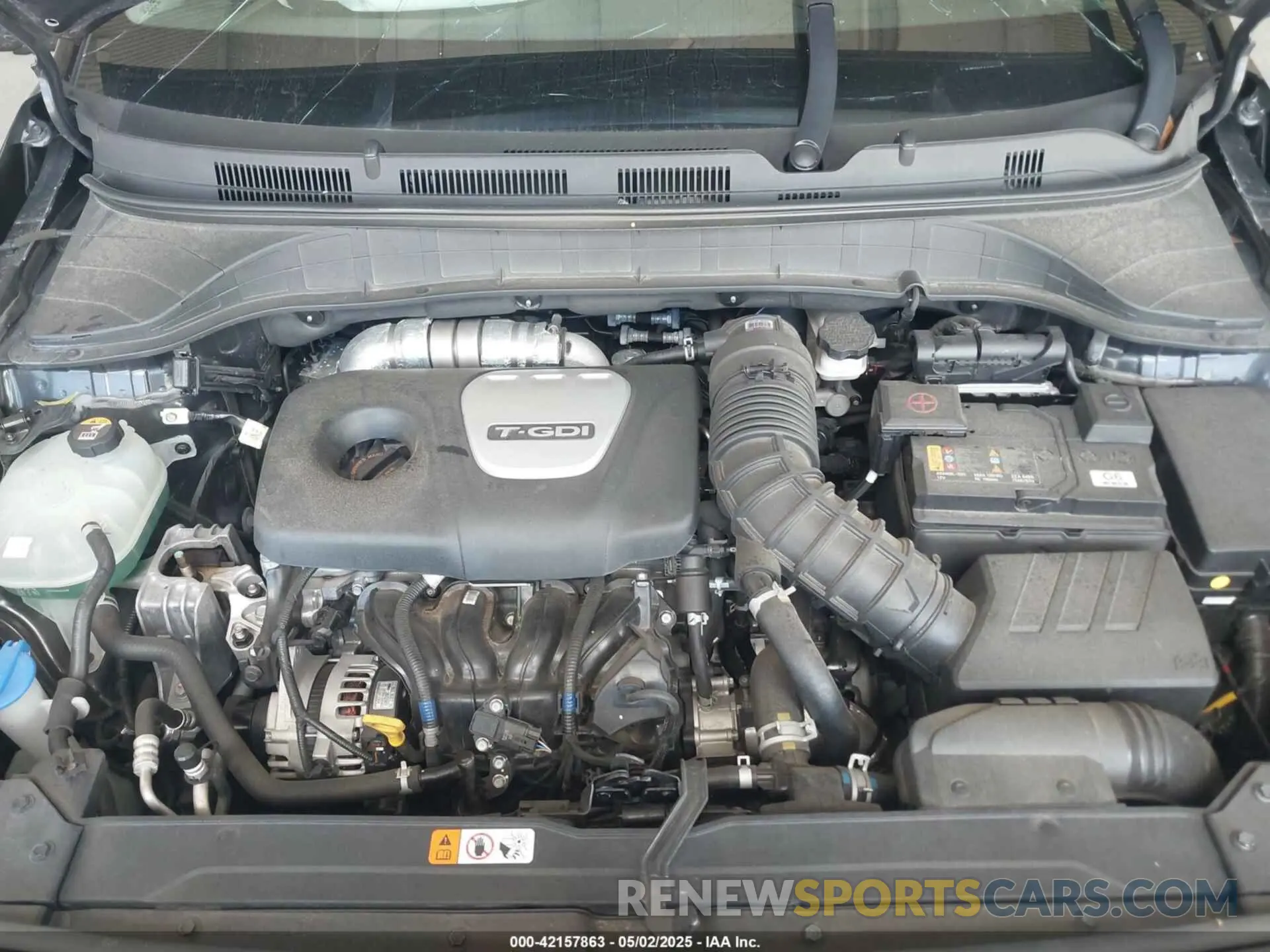 10 Photograph of a damaged car KM8K53A54MU599128 HYUNDAI KONA 2021