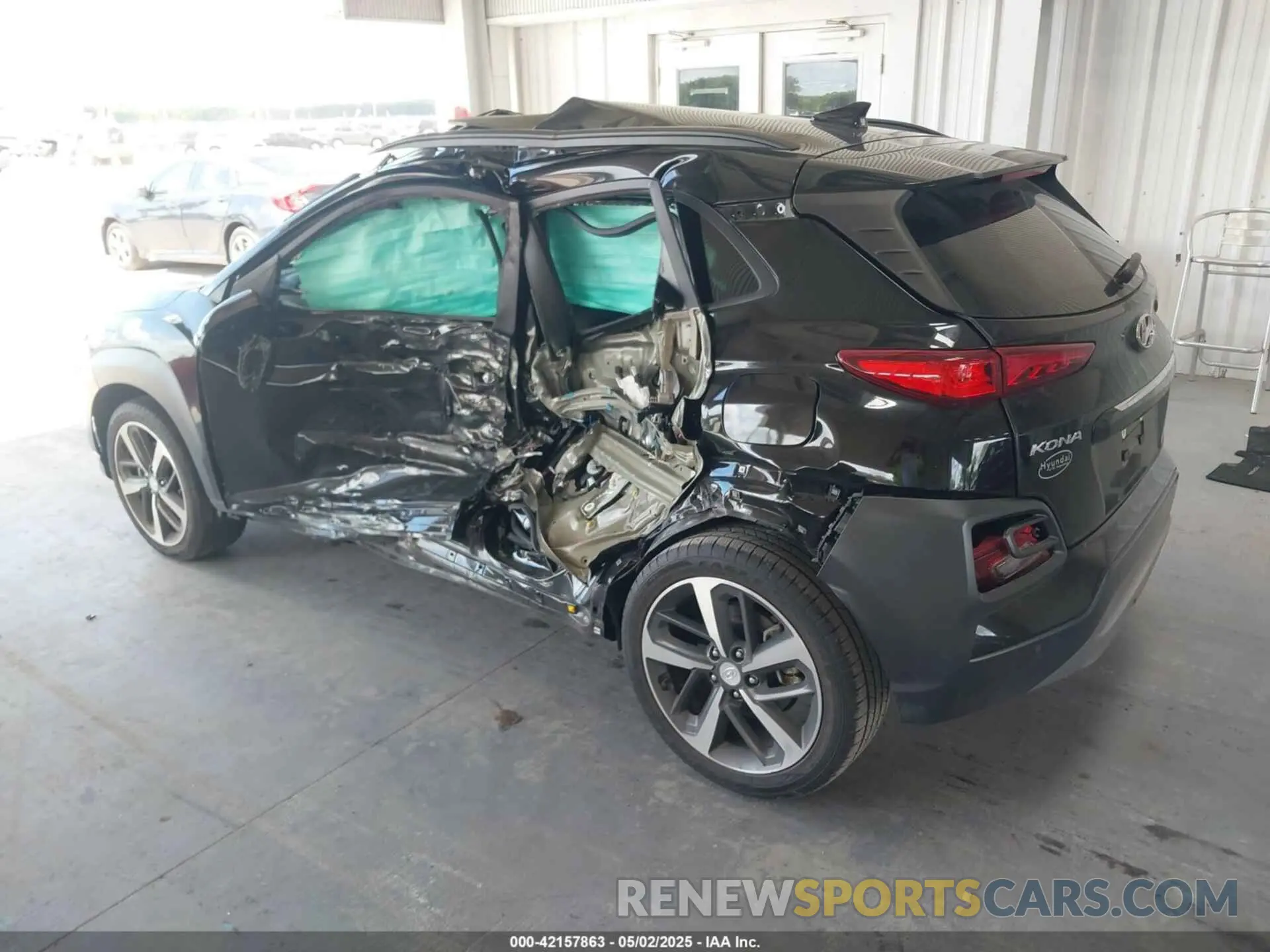 3 Photograph of a damaged car KM8K53A54MU599128 HYUNDAI KONA 2021