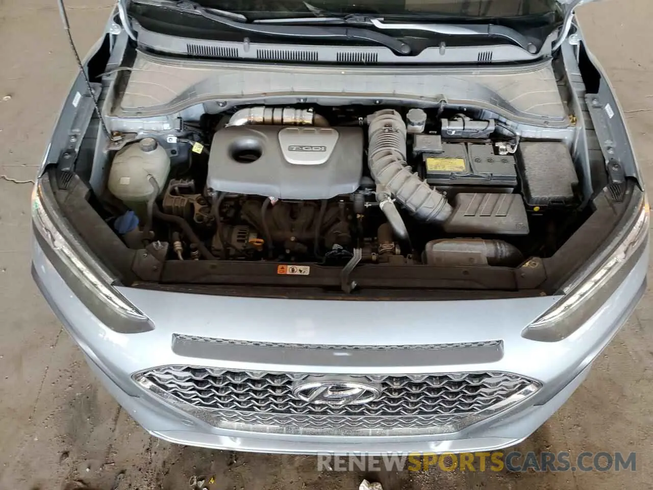 11 Photograph of a damaged car KM8K53A55MU617622 HYUNDAI KONA 2021