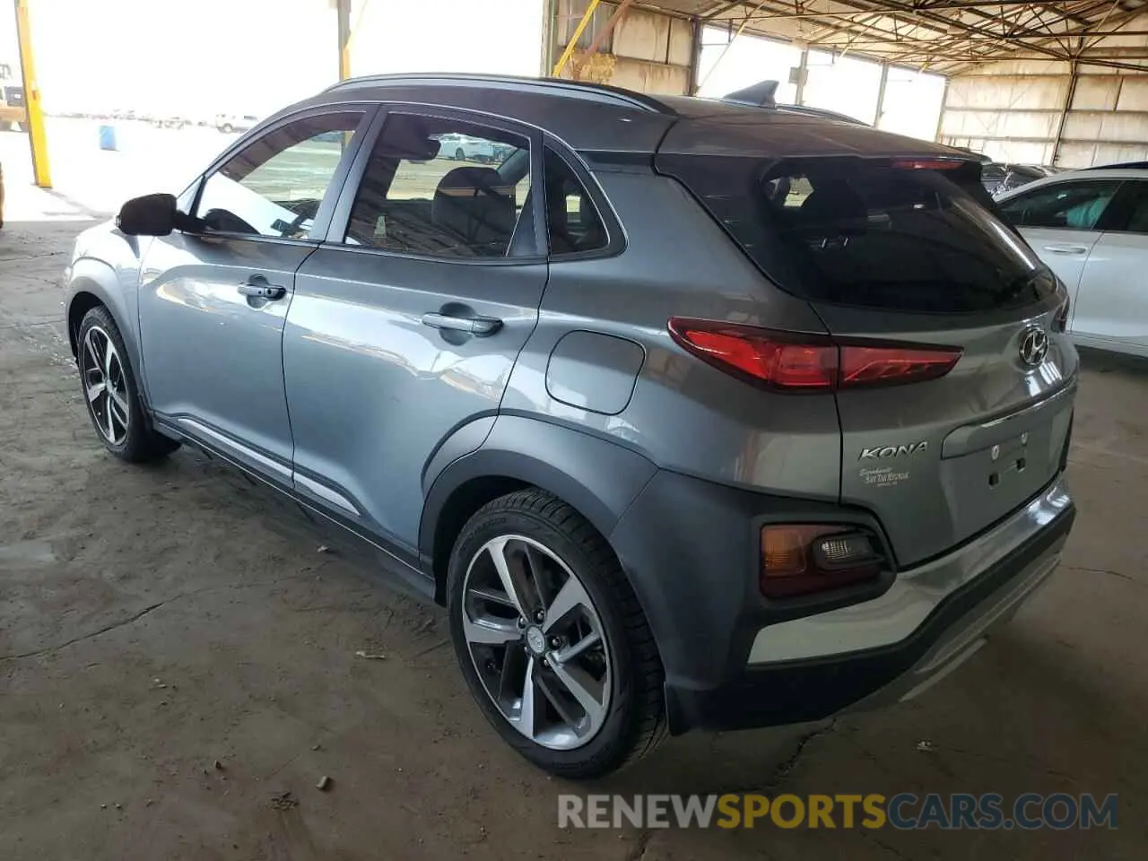 2 Photograph of a damaged car KM8K53A55MU617622 HYUNDAI KONA 2021