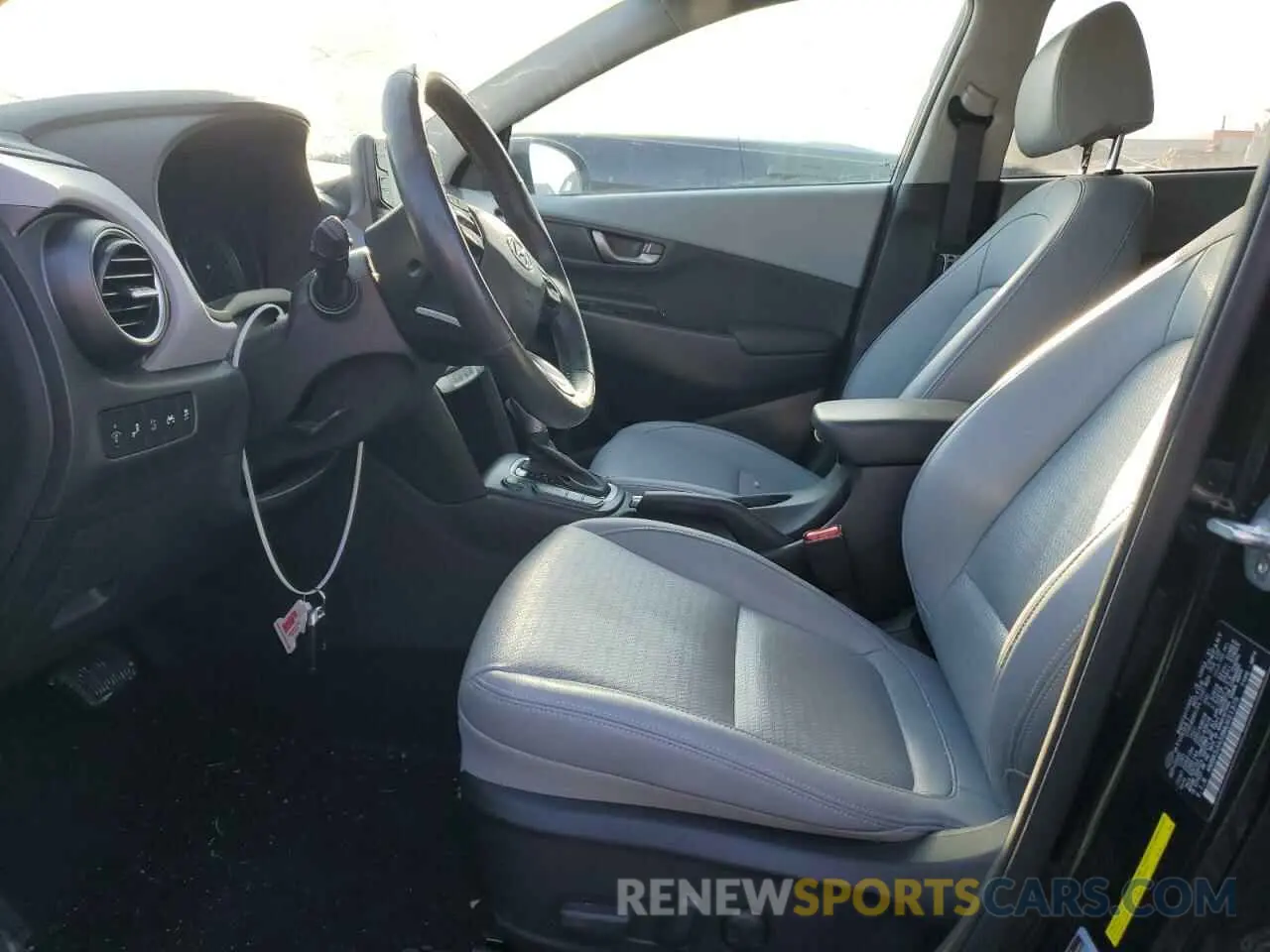 7 Photograph of a damaged car KM8K53A58MU651375 HYUNDAI KONA 2021