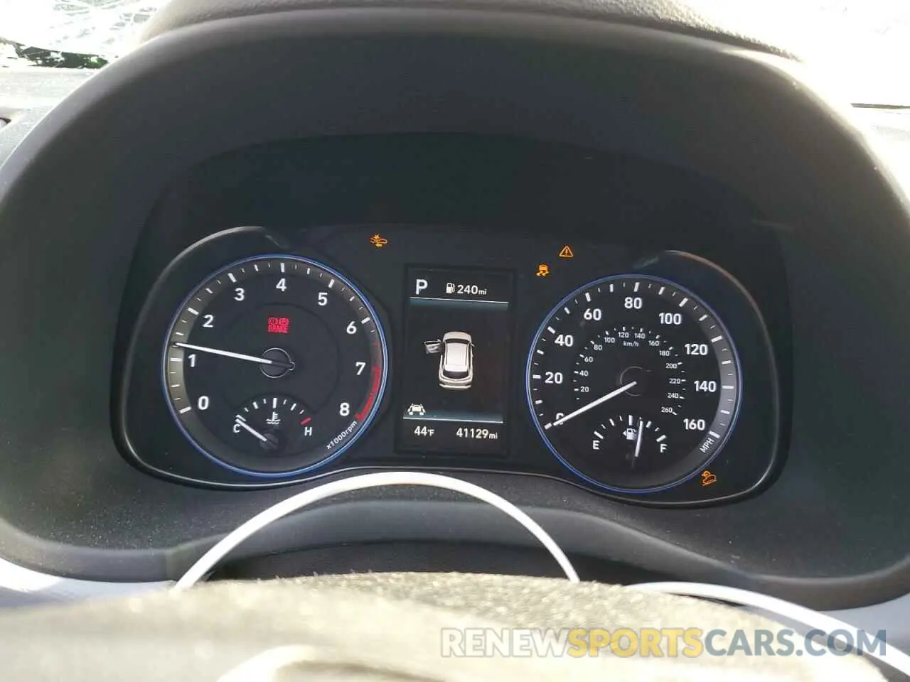 9 Photograph of a damaged car KM8K53A58MU651375 HYUNDAI KONA 2021