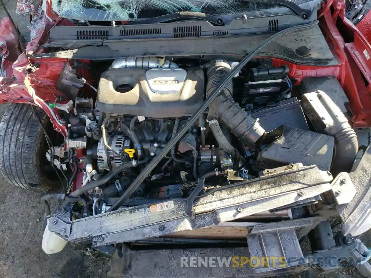 12 Photograph of a damaged car KM8K53A59MU712104 HYUNDAI KONA 2021