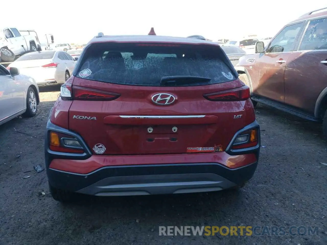 6 Photograph of a damaged car KM8K53A59MU712104 HYUNDAI KONA 2021