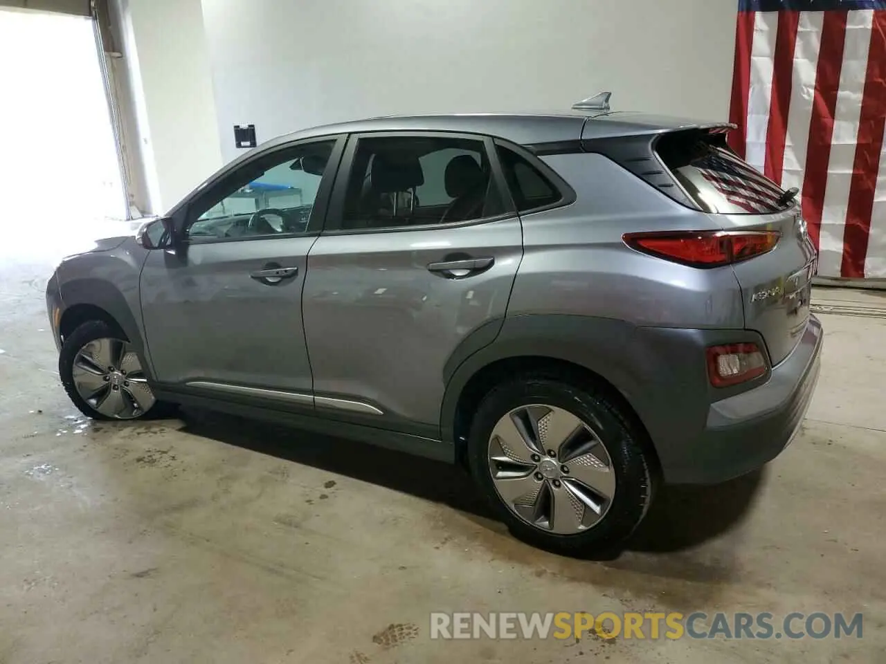 2 Photograph of a damaged car KM8K53AG0MU127493 HYUNDAI KONA 2021