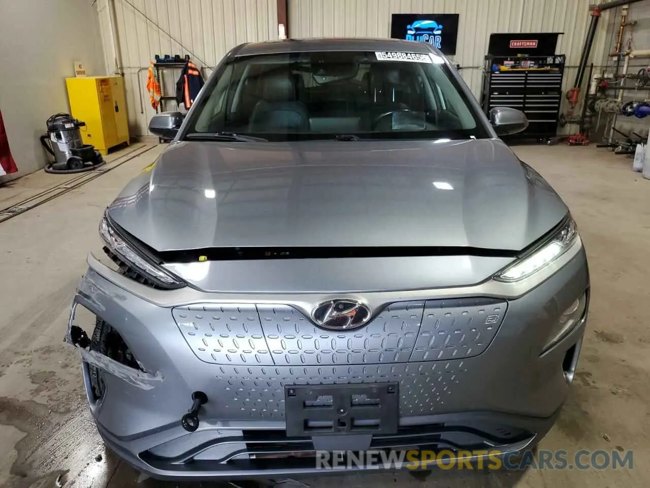 5 Photograph of a damaged car KM8K53AG0MU127493 HYUNDAI KONA 2021