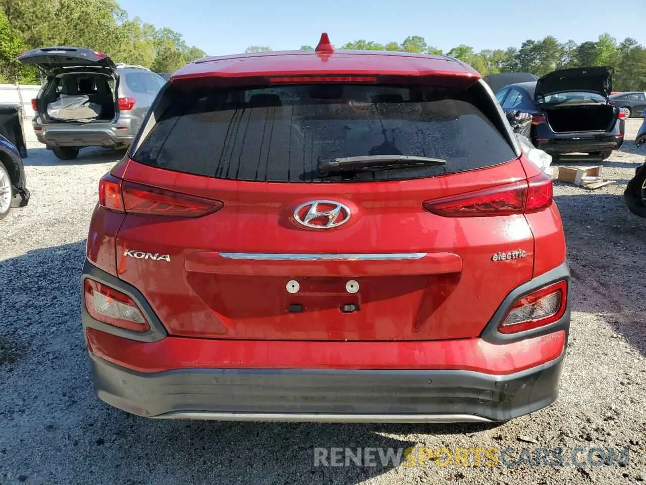 6 Photograph of a damaged car KM8K53AG0MU135478 HYUNDAI KONA 2021