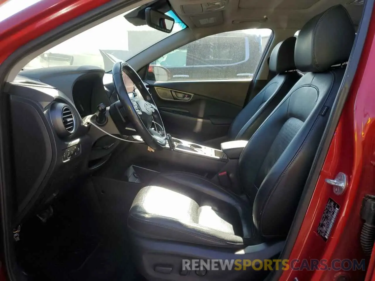 7 Photograph of a damaged car KM8K53AG0MU135478 HYUNDAI KONA 2021