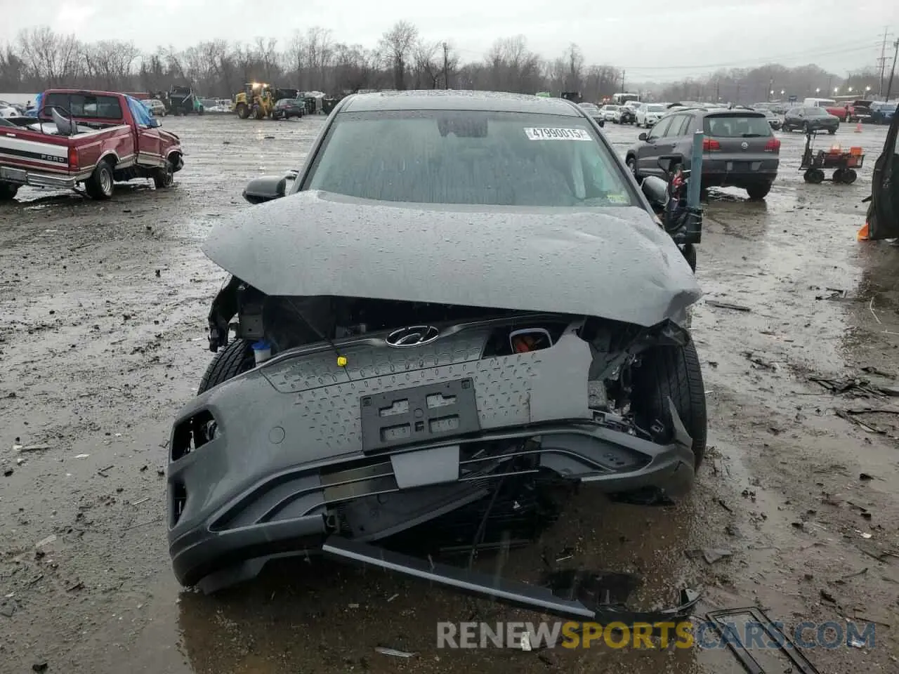 5 Photograph of a damaged car KM8K53AG1MU104451 HYUNDAI KONA 2021