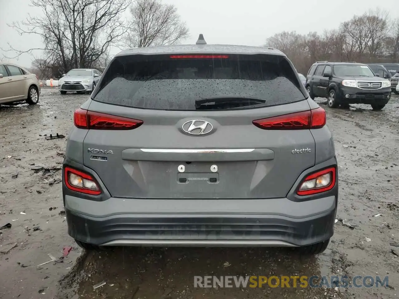 6 Photograph of a damaged car KM8K53AG1MU104451 HYUNDAI KONA 2021