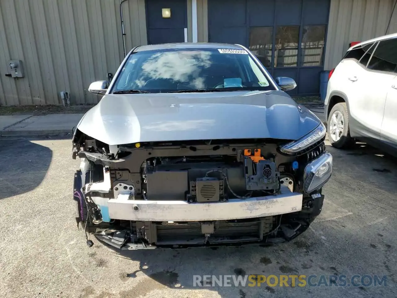 5 Photograph of a damaged car KM8K53AG1MU125414 HYUNDAI KONA 2021