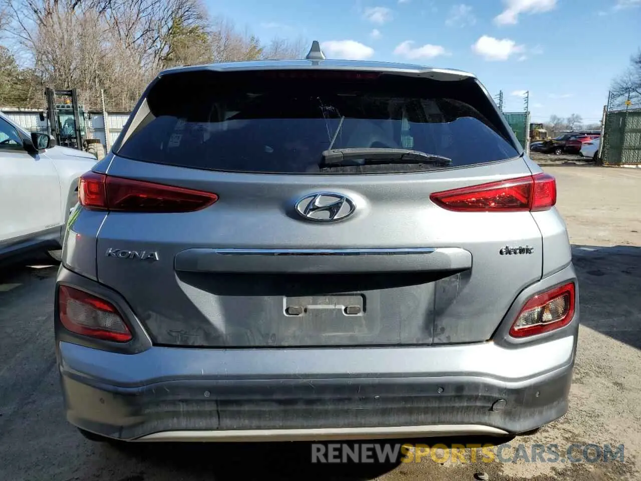 6 Photograph of a damaged car KM8K53AG1MU125414 HYUNDAI KONA 2021