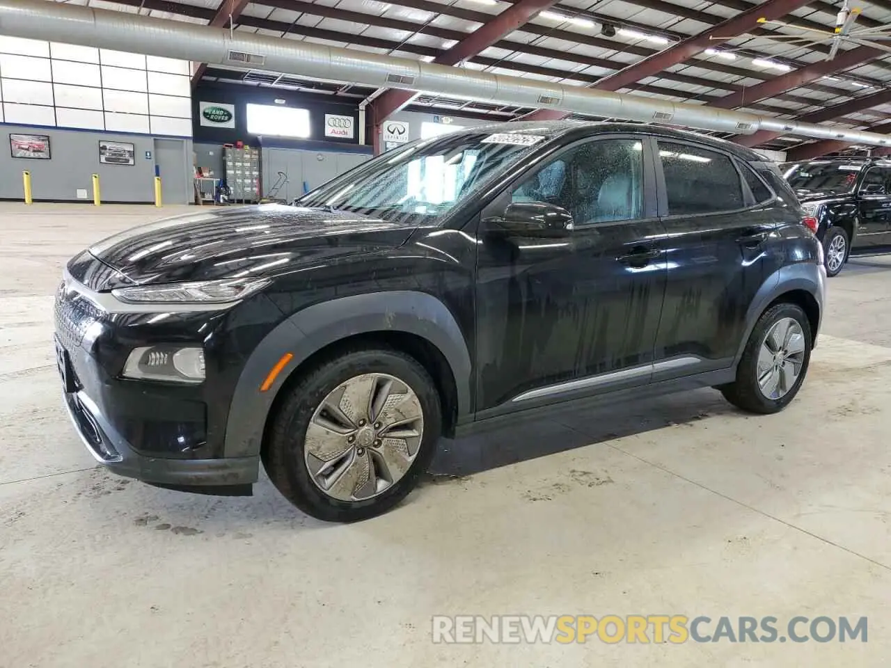 1 Photograph of a damaged car KM8K53AG2MU129987 HYUNDAI KONA 2021