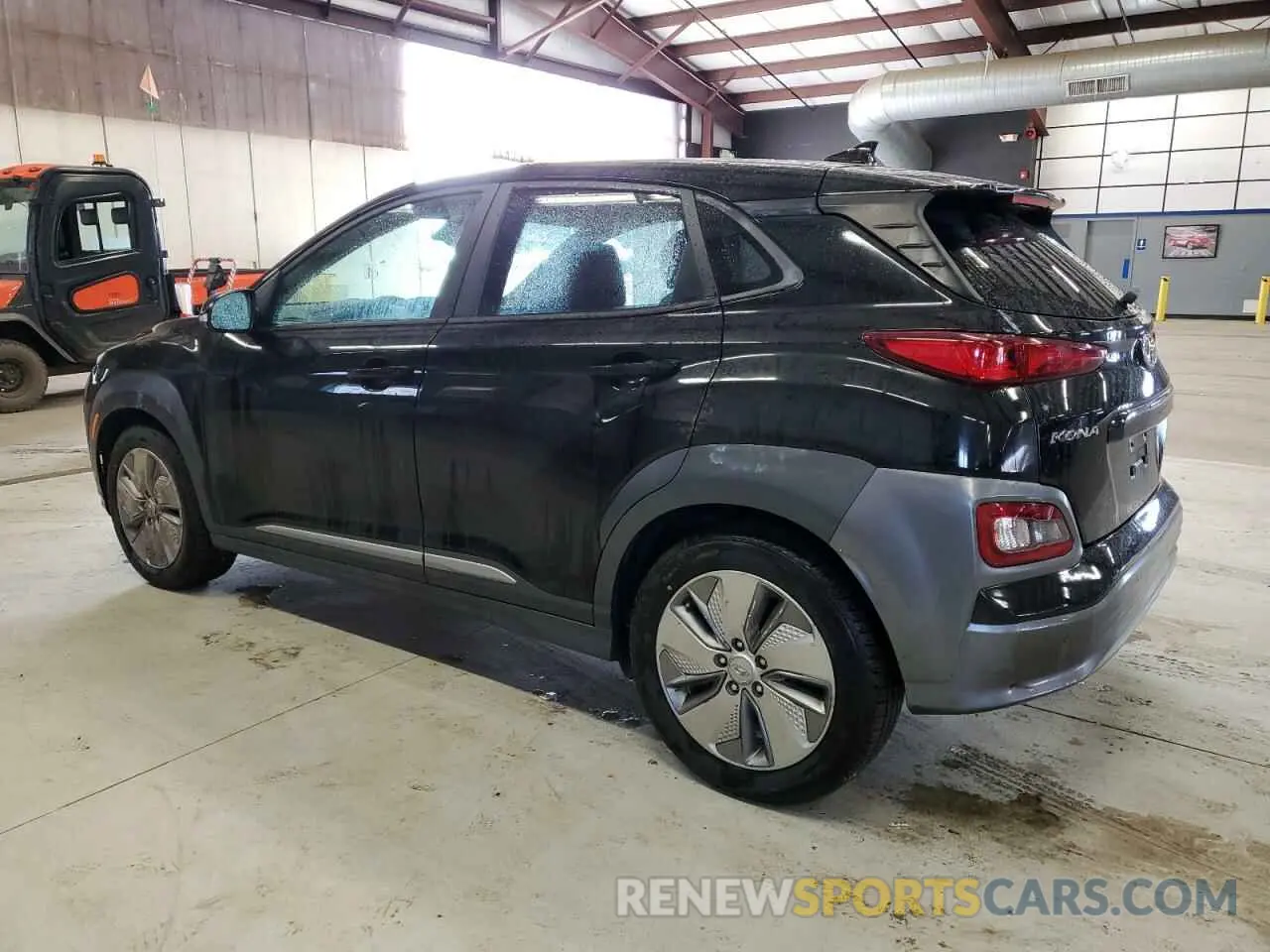 2 Photograph of a damaged car KM8K53AG2MU129987 HYUNDAI KONA 2021