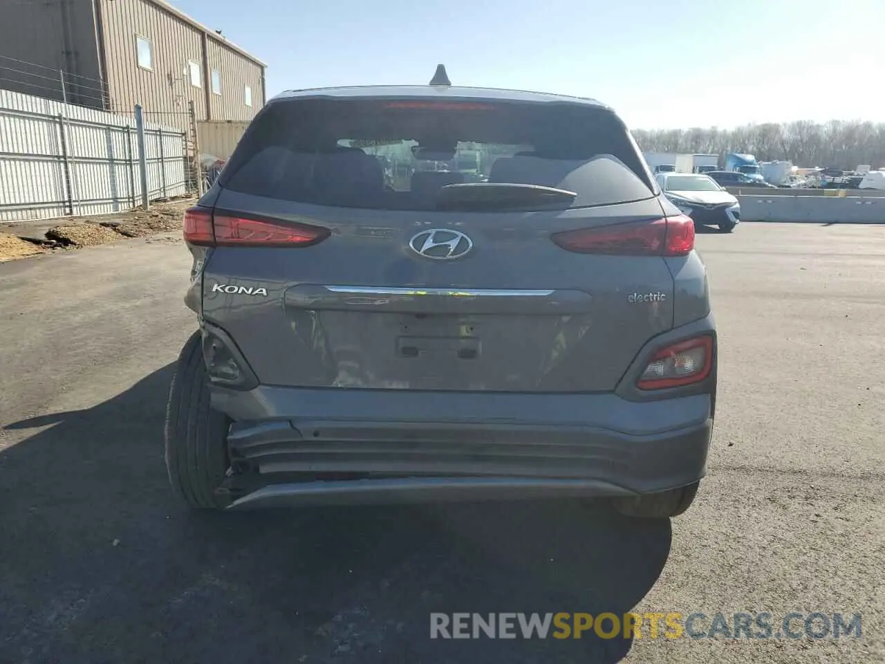 6 Photograph of a damaged car KM8K53AG3MU127052 HYUNDAI KONA 2021