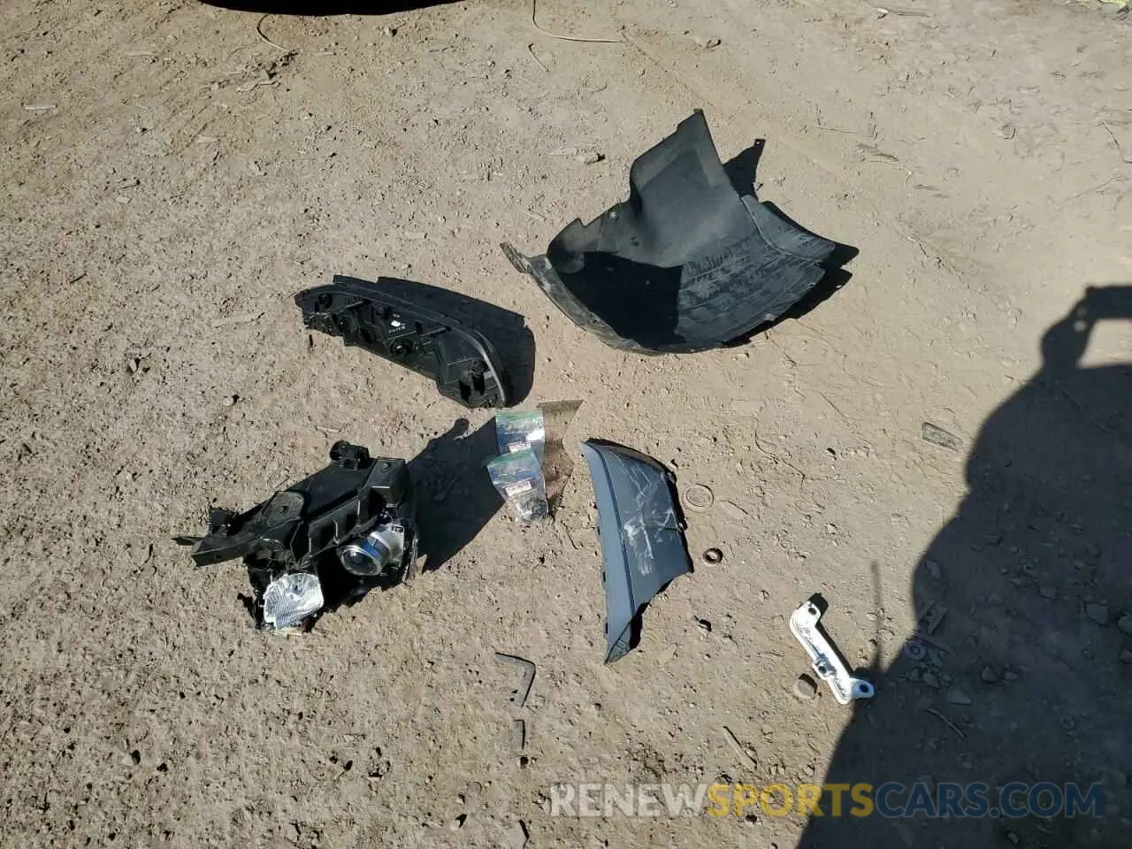 13 Photograph of a damaged car KM8K53AG4MU123270 HYUNDAI KONA 2021