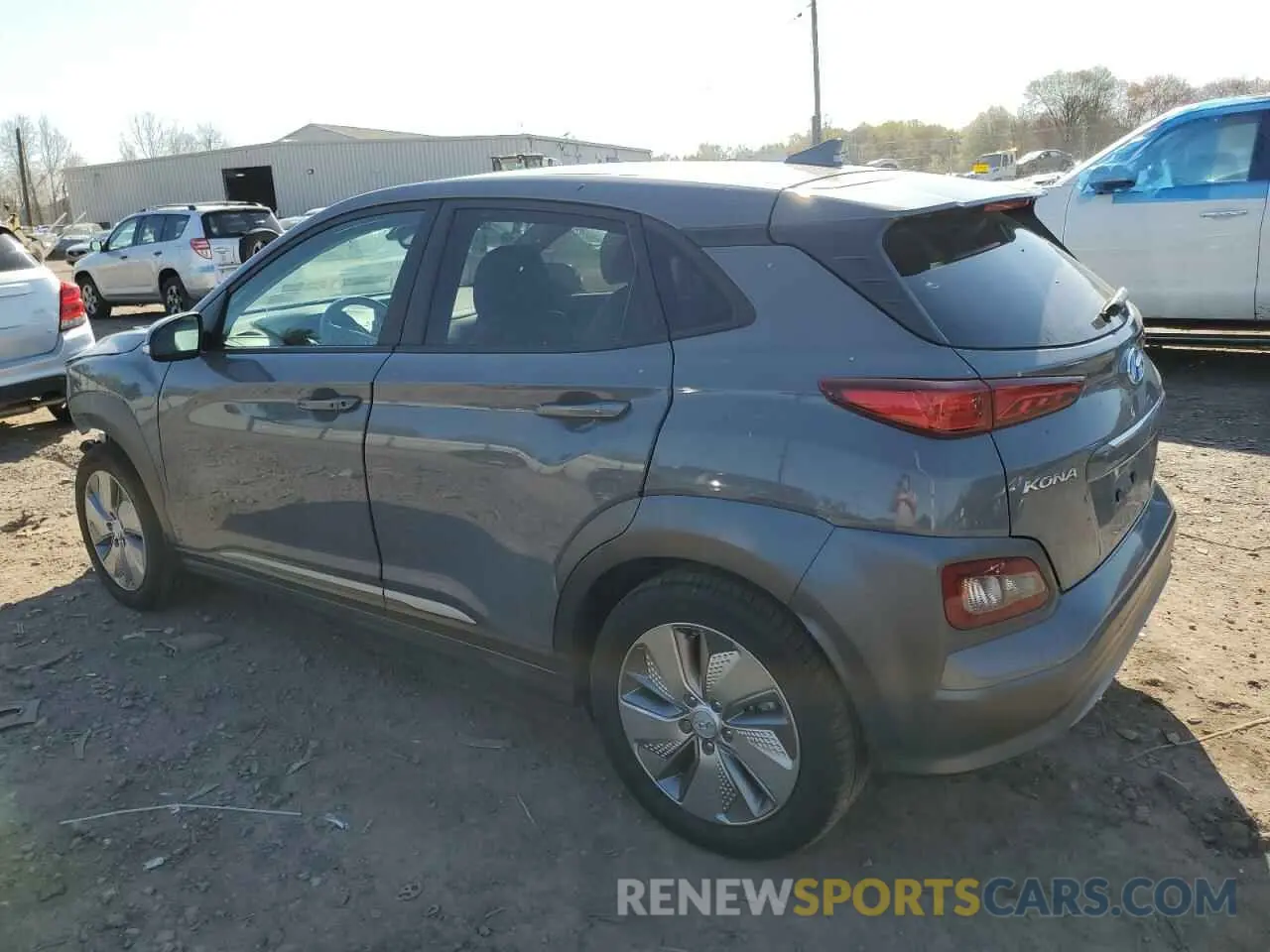 2 Photograph of a damaged car KM8K53AG4MU123270 HYUNDAI KONA 2021