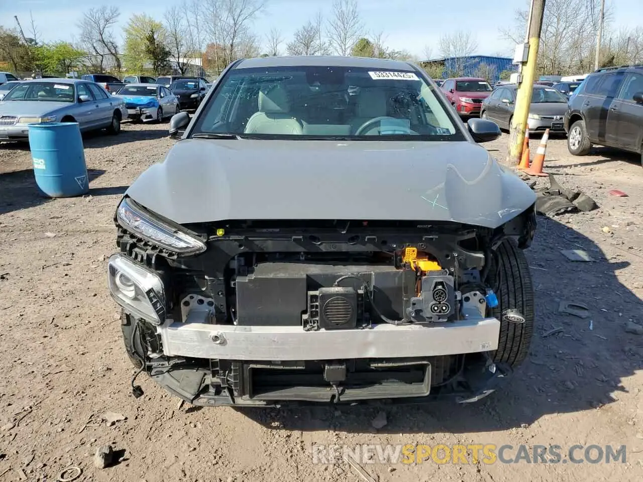 5 Photograph of a damaged car KM8K53AG4MU123270 HYUNDAI KONA 2021