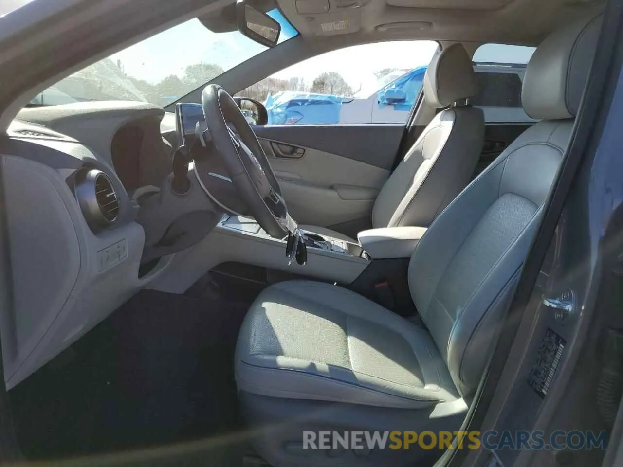 7 Photograph of a damaged car KM8K53AG4MU123270 HYUNDAI KONA 2021