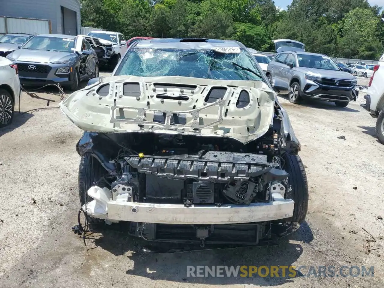 5 Photograph of a damaged car KM8K53AG4MU125424 HYUNDAI KONA 2021