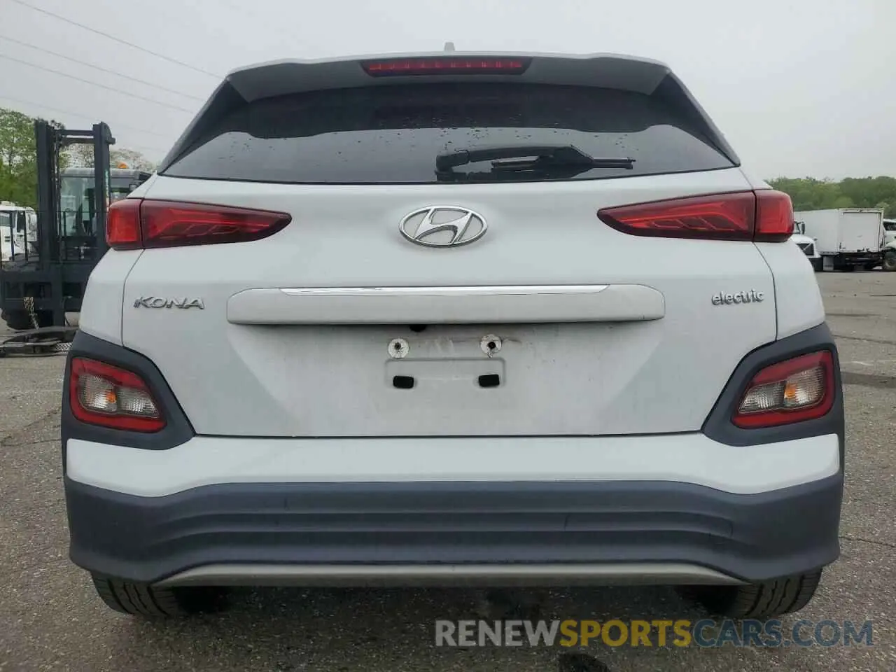 6 Photograph of a damaged car KM8K53AG7MU120752 HYUNDAI KONA 2021