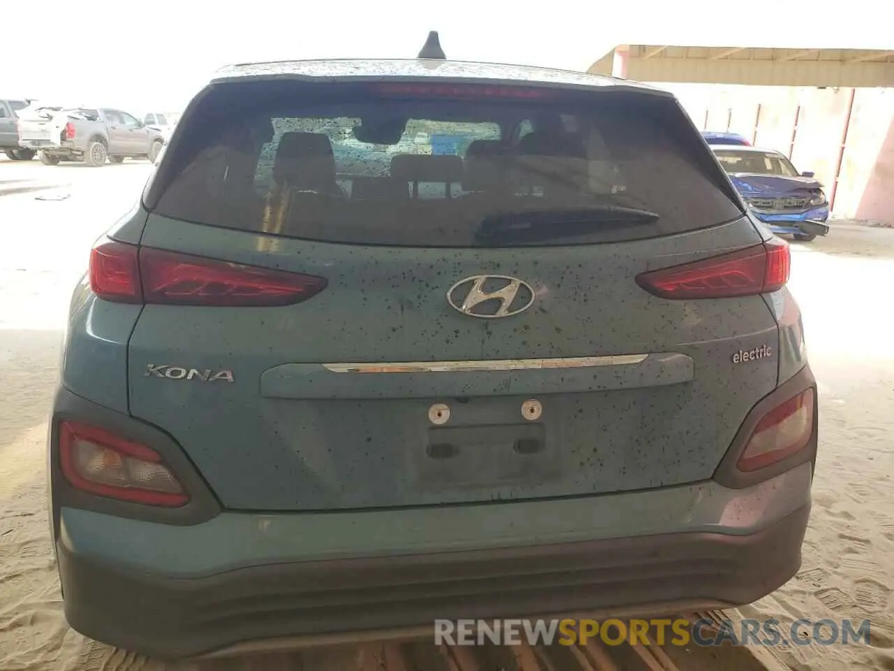 6 Photograph of a damaged car KM8K53AG8MU101756 HYUNDAI KONA 2021