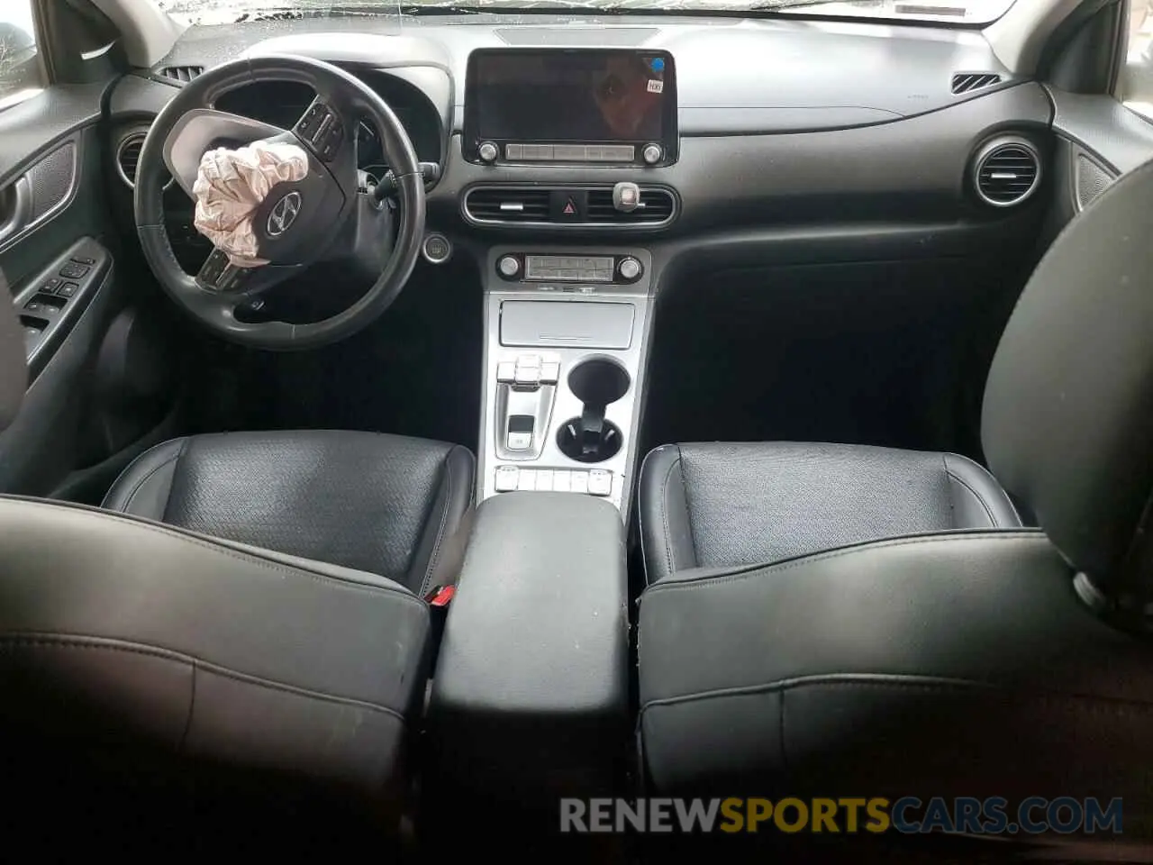 8 Photograph of a damaged car KM8K53AG8MU101756 HYUNDAI KONA 2021