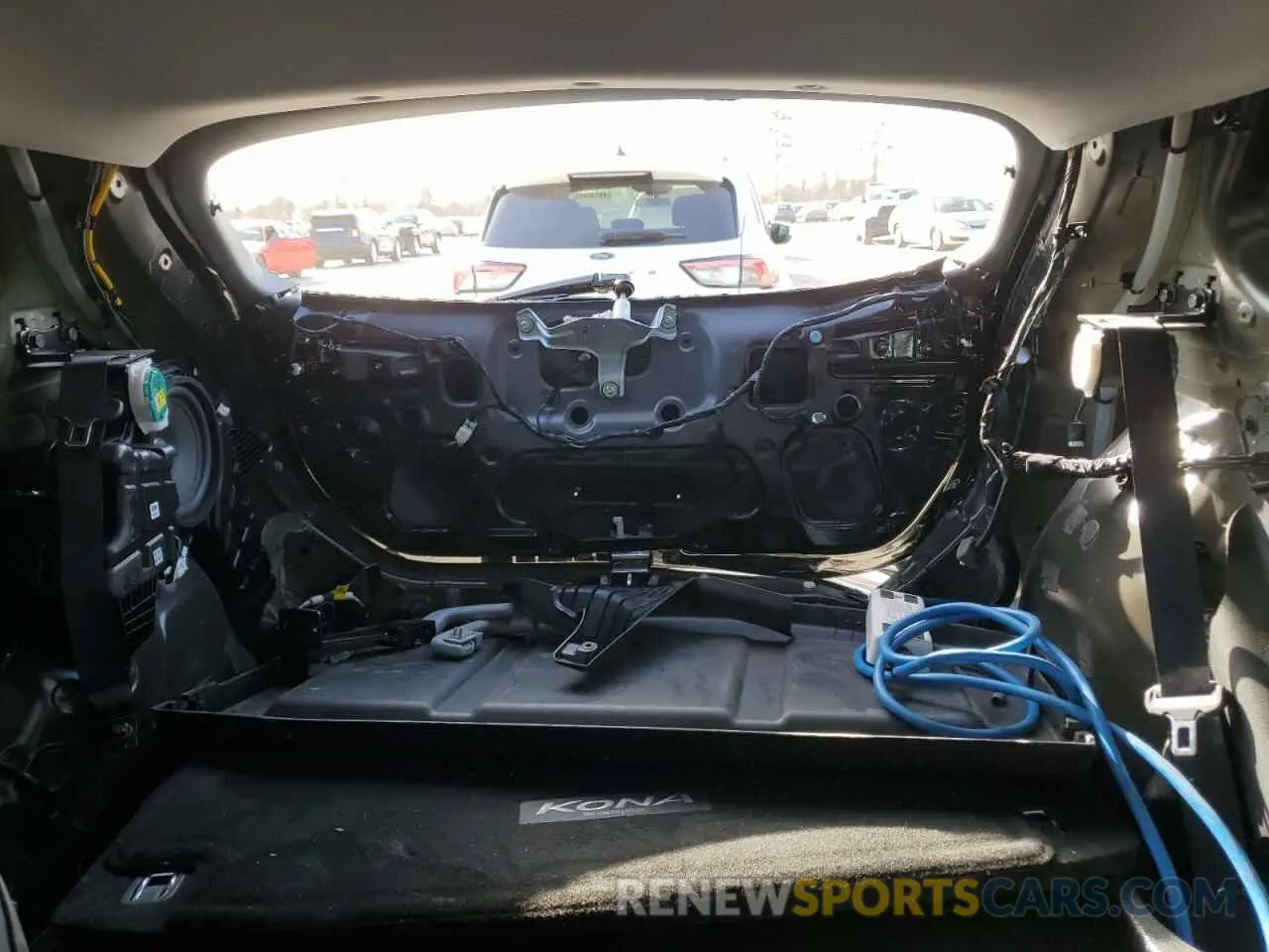 10 Photograph of a damaged car KM8K53AG9MU116105 HYUNDAI KONA 2021