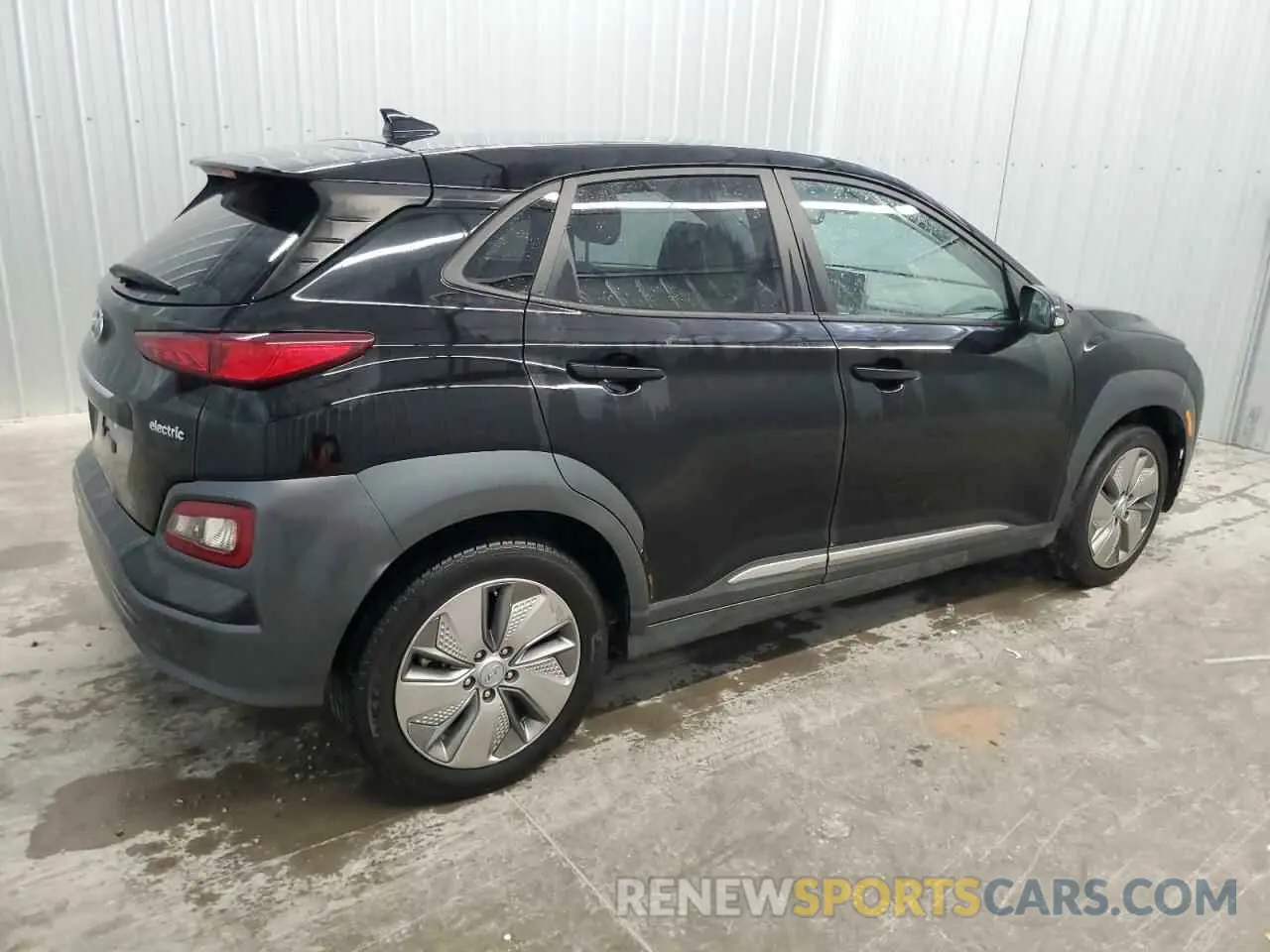3 Photograph of a damaged car KM8K53AG9MU129940 HYUNDAI KONA 2021