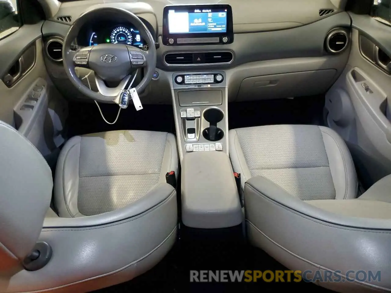 8 Photograph of a damaged car KM8K53AG9MU129940 HYUNDAI KONA 2021