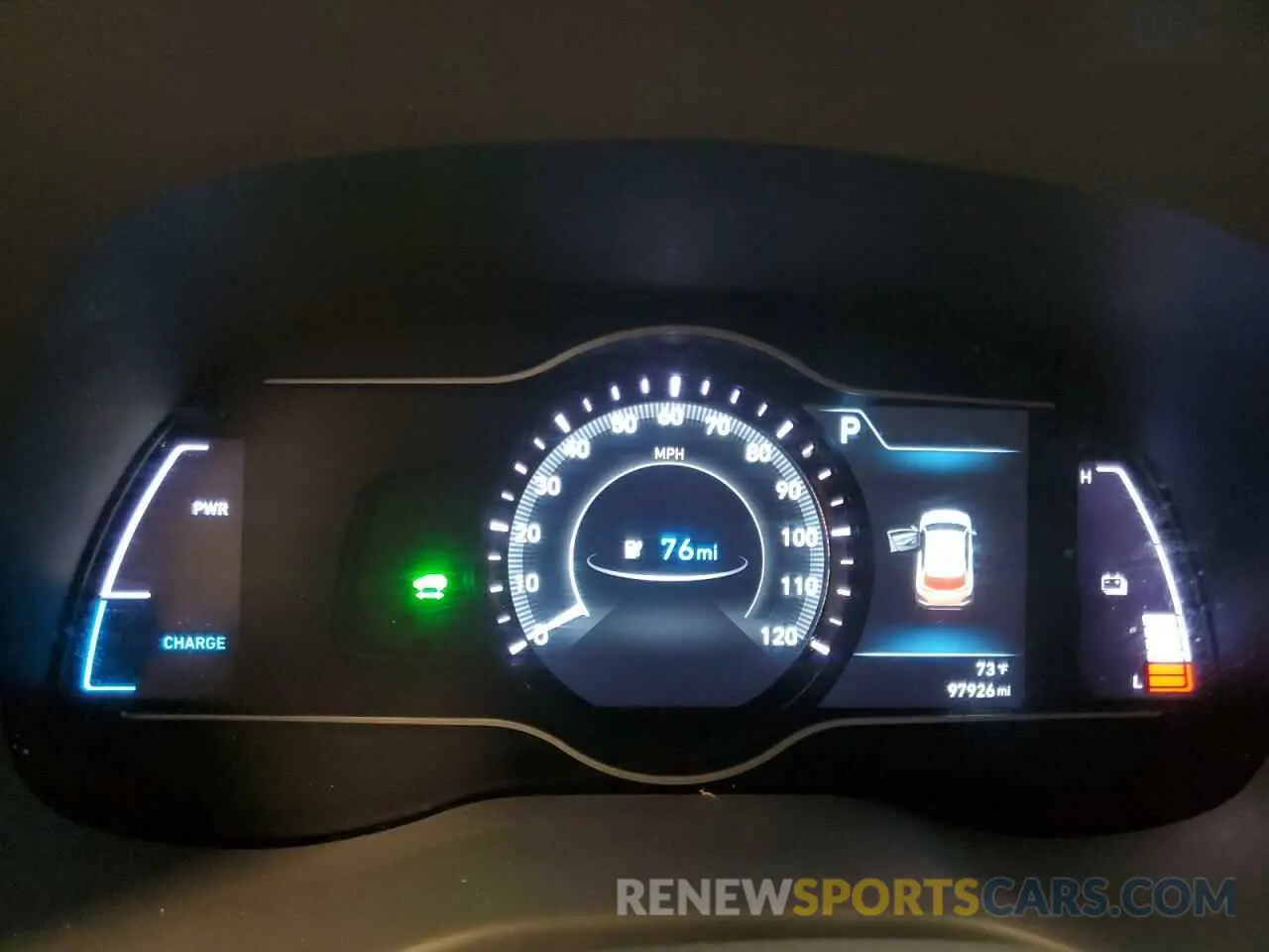 9 Photograph of a damaged car KM8K53AG9MU129940 HYUNDAI KONA 2021