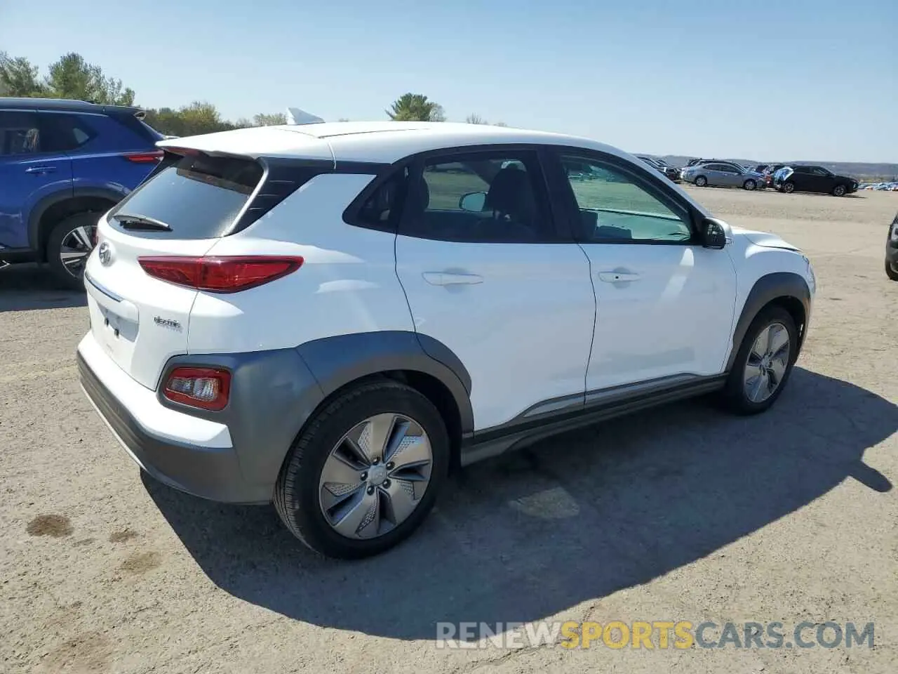 3 Photograph of a damaged car KM8K53AG9MU131543 HYUNDAI KONA 2021