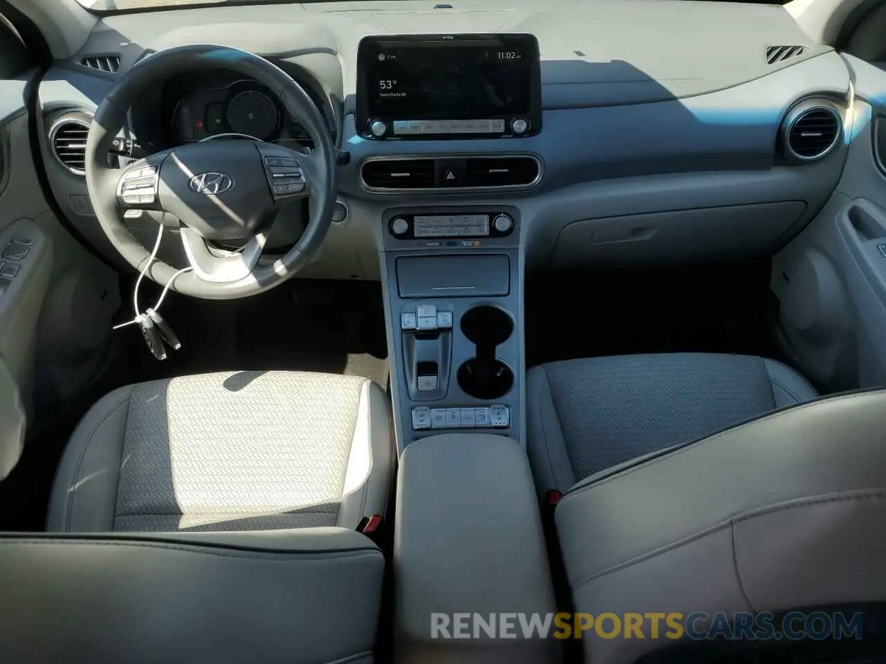 8 Photograph of a damaged car KM8K53AG9MU131543 HYUNDAI KONA 2021