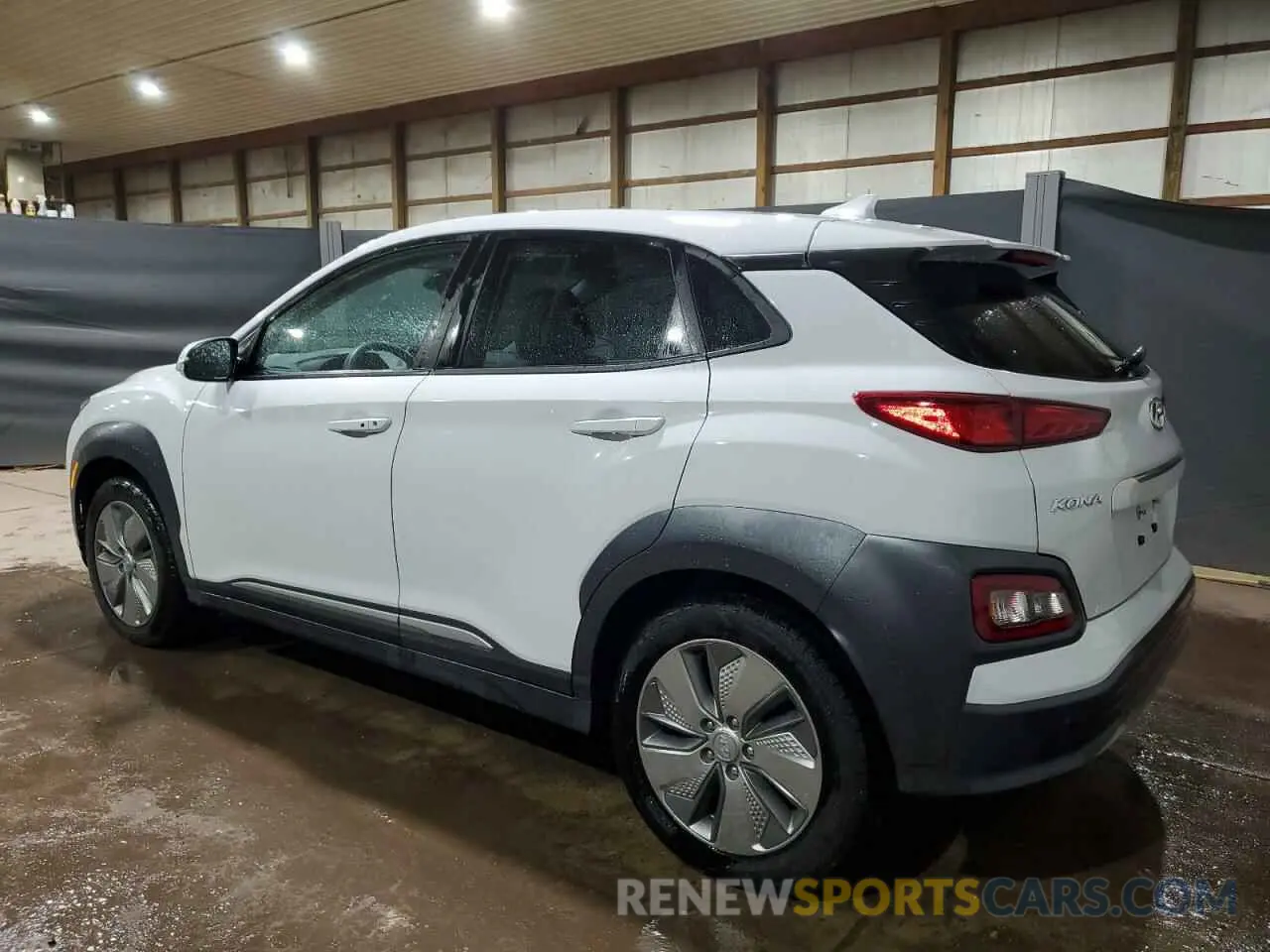 2 Photograph of a damaged car KM8K53AGXMU120759 HYUNDAI KONA 2021