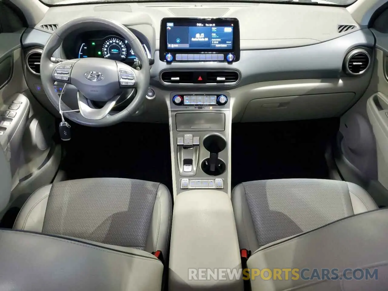 8 Photograph of a damaged car KM8K53AGXMU120759 HYUNDAI KONA 2021