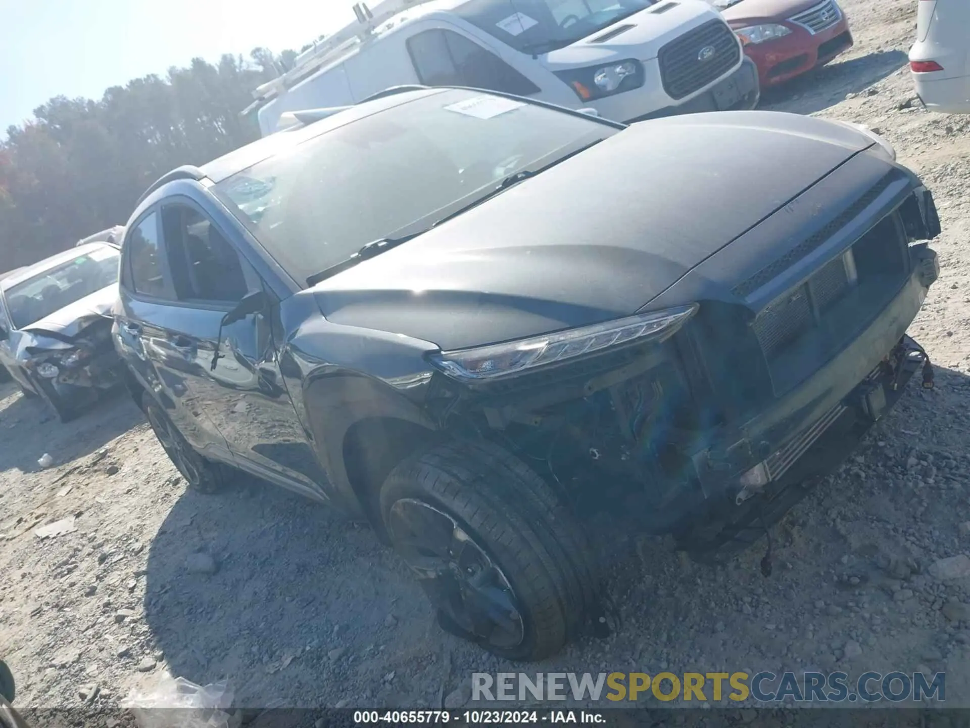1 Photograph of a damaged car KM8K5CA50MU689814 HYUNDAI KONA 2021