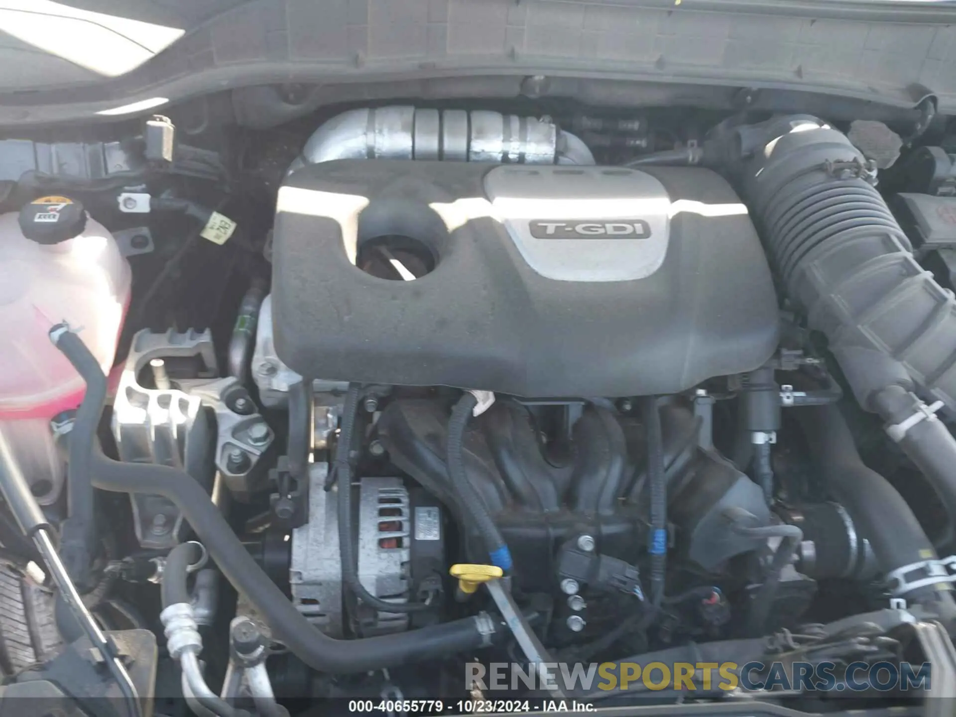 10 Photograph of a damaged car KM8K5CA50MU689814 HYUNDAI KONA 2021