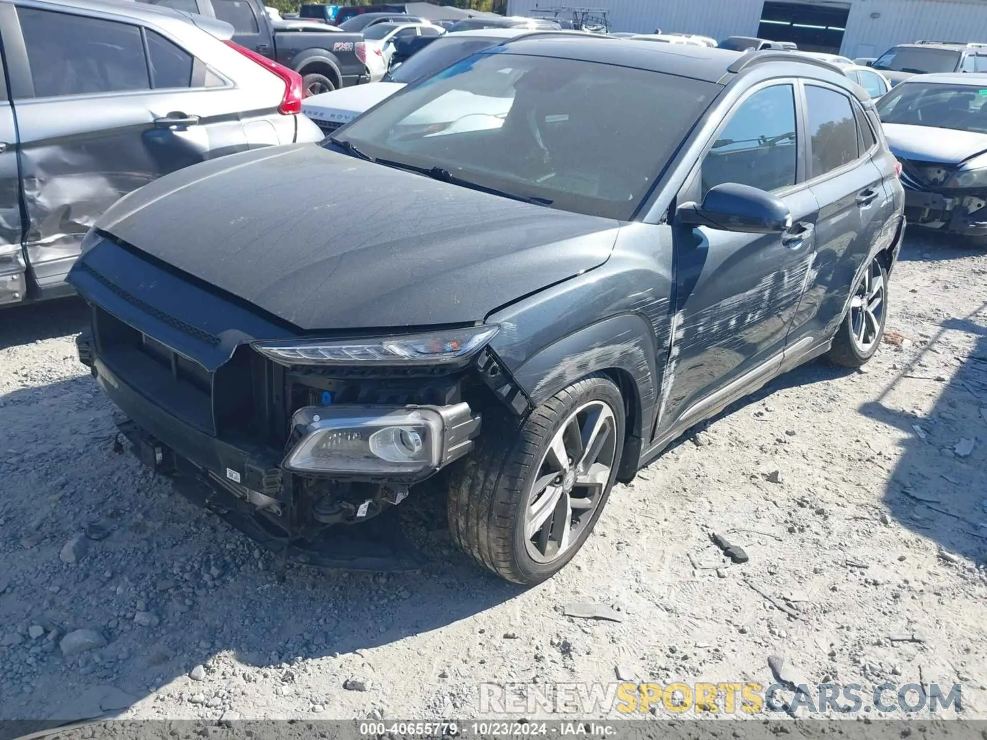 6 Photograph of a damaged car KM8K5CA50MU689814 HYUNDAI KONA 2021