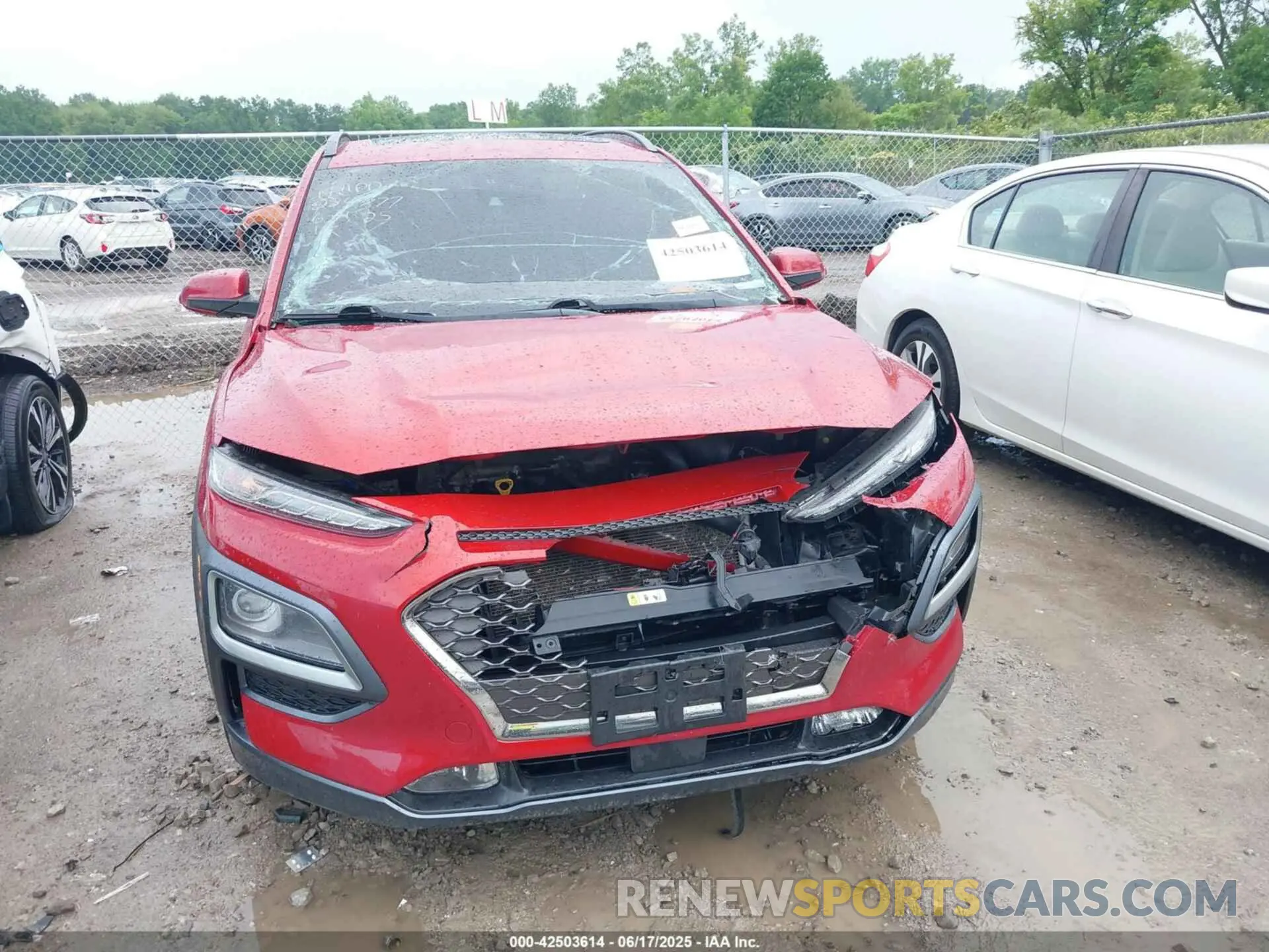 6 Photograph of a damaged car KM8K5CA50MU738347 HYUNDAI KONA 2021