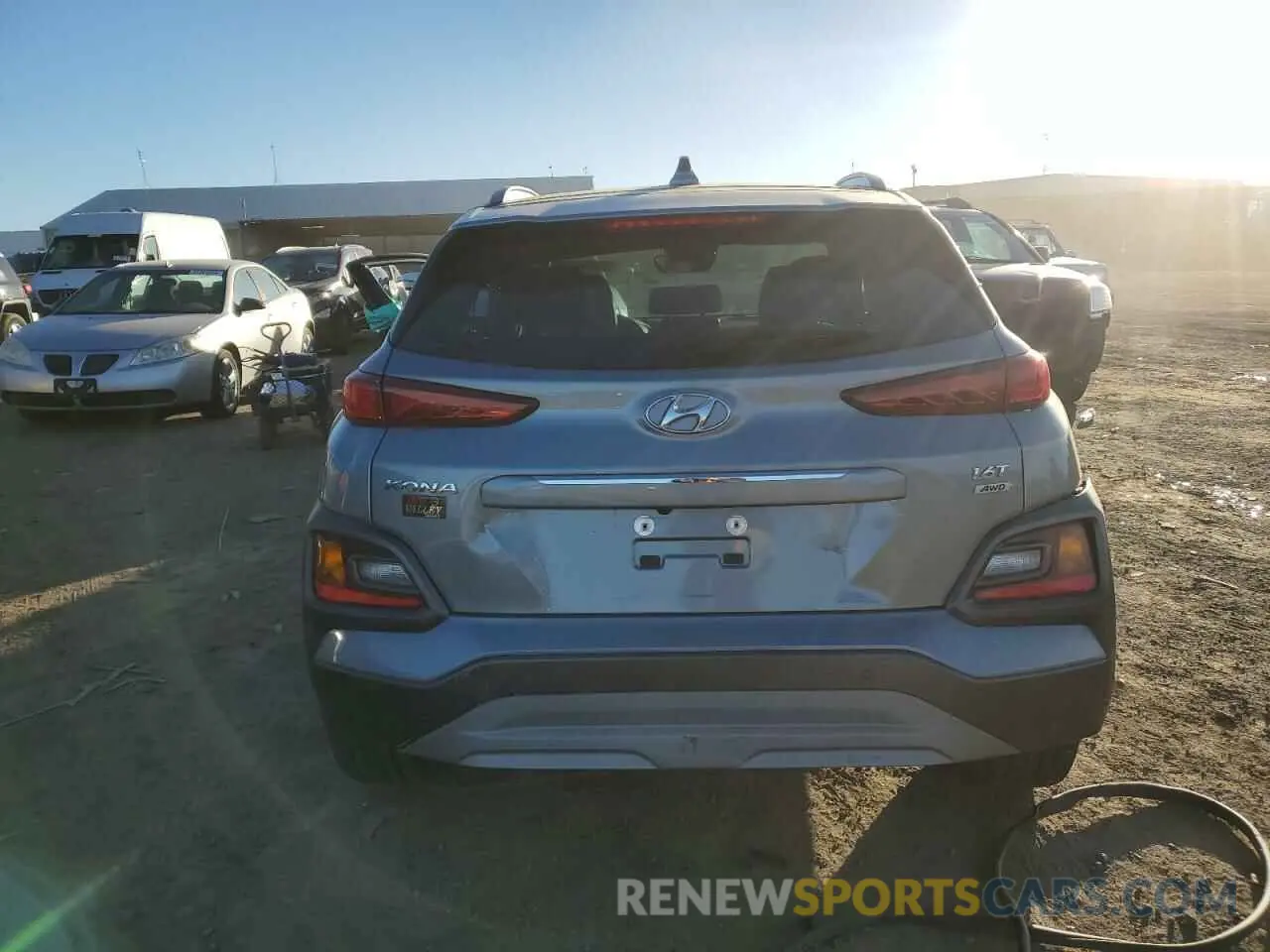 6 Photograph of a damaged car KM8K5CA51MU646616 HYUNDAI KONA 2021